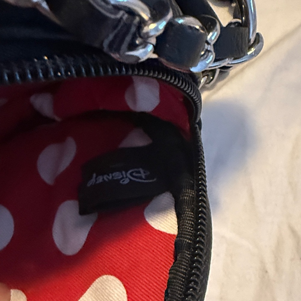 Authentic from Disney Black Minnie Mouse Crossbody Bag - Picture 3 of 7